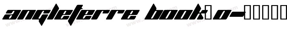 Angleterre Book_0字体转换